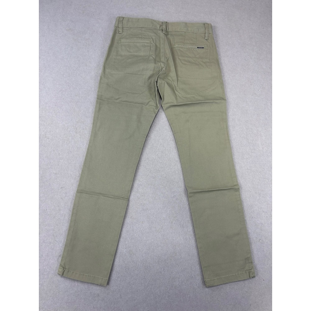 New with Tags Hackett London Boys olive chino pant size‎ 7/8Y adjustable waist - Picture 4 of 8